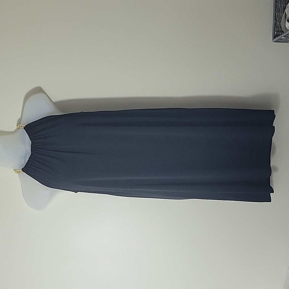 Michael Kors black dress chain neckline sz XS.  New